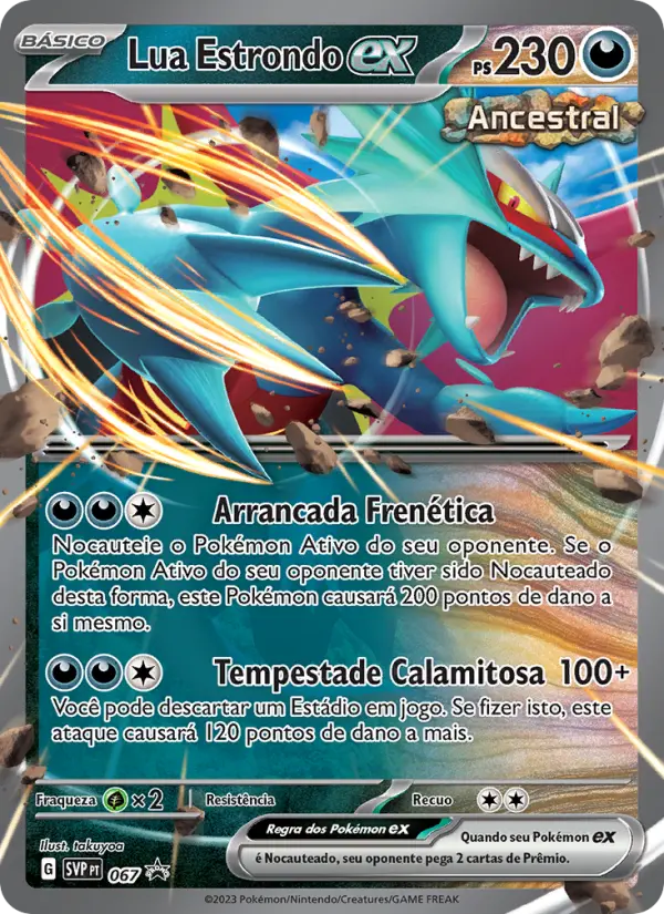 Lua Estrondo ex – Pokémon TCG