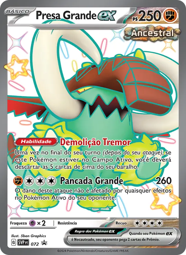 Presa Grande ex – Pokémon TCG