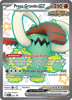 Presa Grande ex – Carta Pokémon TCG