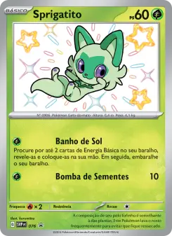 Sprigatito – Carta Pokémon TCG