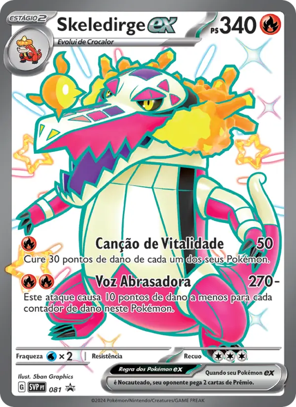 Skeledirge ex – Pokémon TCG