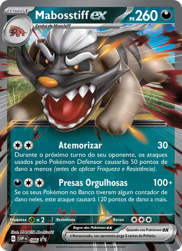 Mabosstiff ex – Pokémon TCG