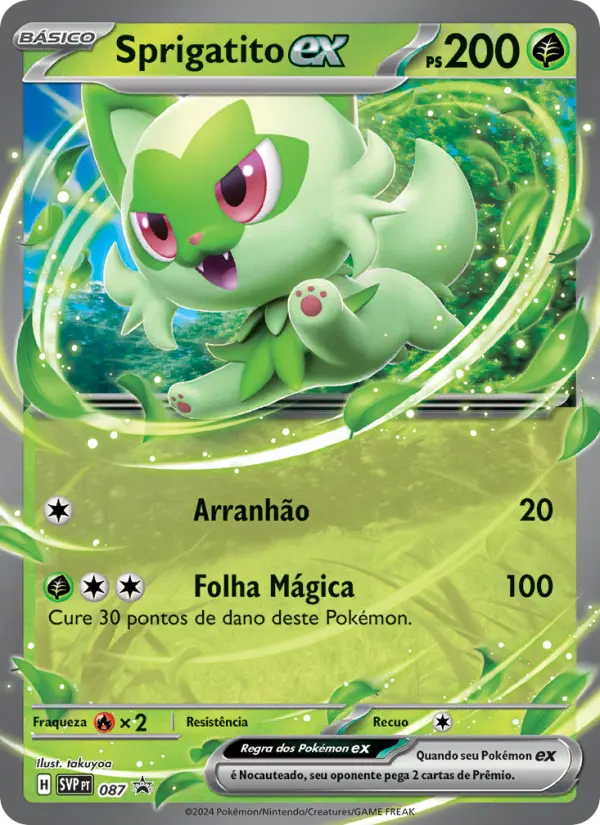 Sprigatito ex – Pokémon TCG