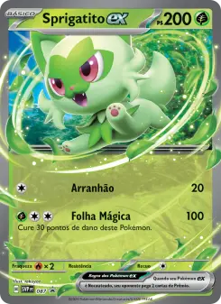 Sprigatito ex – Carta Pokémon TCG