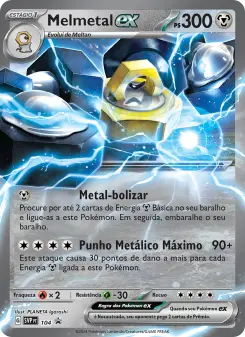 Melmetal ex – Carta Pokémon TCG