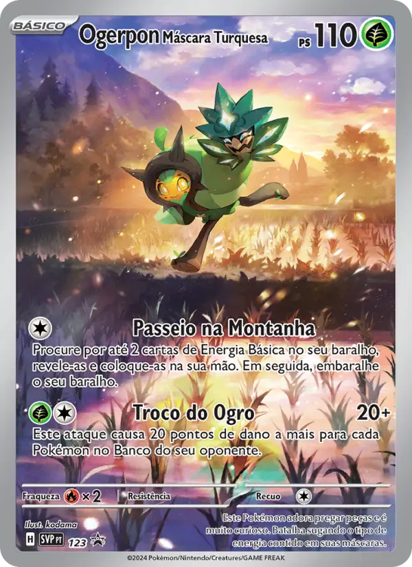 Ogerpon Máscara Turquesa – Pokémon TCG