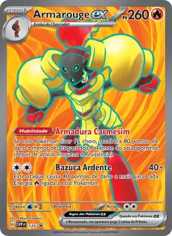 Armarouge ex – Carta Pokémon TCG