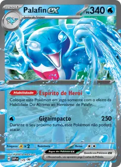 Palafin ex – Carta Pokémon TCG
