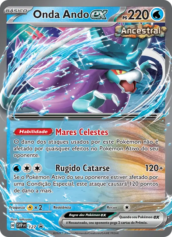 Onda Ando ex – Pokémon TCG