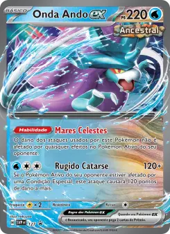 Onda Ando ex – Carta Pokémon TCG
