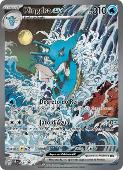 Kingdra ex – Carta Pokémon TCG