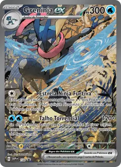 Greninja ex – Carta Pokémon TCG