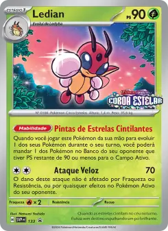 Ledian – Carta Pokémon TCG