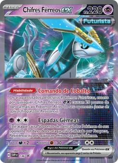Chifres Férreos ex – Carta Pokémon TCG