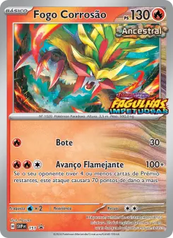 Fogo Corrosão – Carta Pokémon TCG