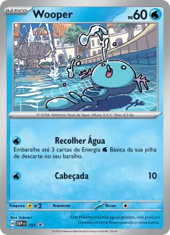 Wooper – Carta Pokémon TCG