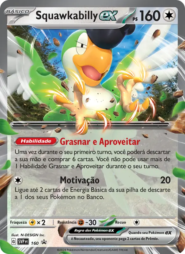 Squawkabilly ex – Pokémon TCG