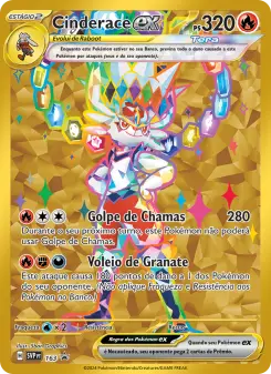 Cinderace ex – Carta Pokémon TCG
