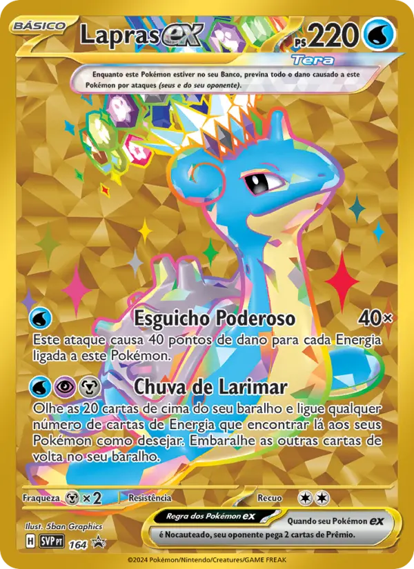 Lapras ex – Pokémon TCG