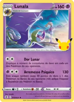 Lunala – Carta Pokémon TCG