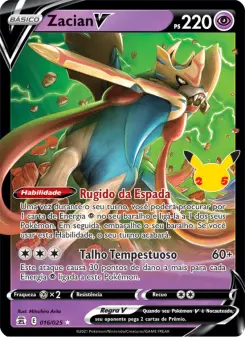 Zacian V – Carta Pokémon TCG