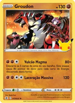 Groudon – Carta Pokémon TCG