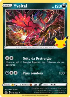 Yveltal – Carta Pokémon TCG