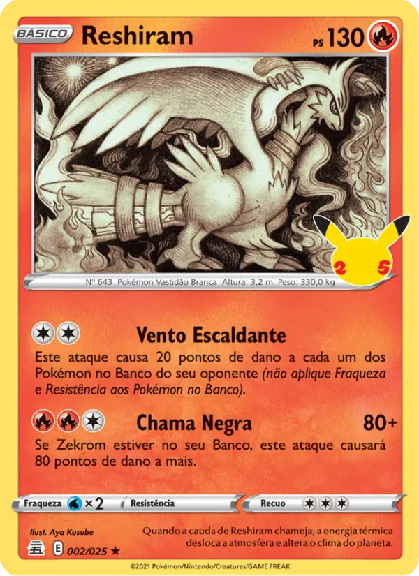 Reshiram – Pokémon TCG
