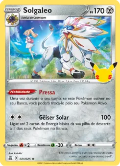 Solgaleo – Carta Pokémon TCG