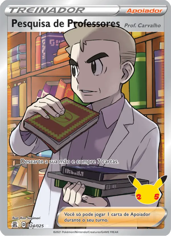 Pesquisa de Professores – Pokémon TCG