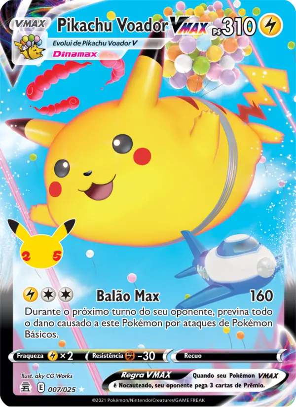 Pikachu Voador VMAX – Pokémon TCG