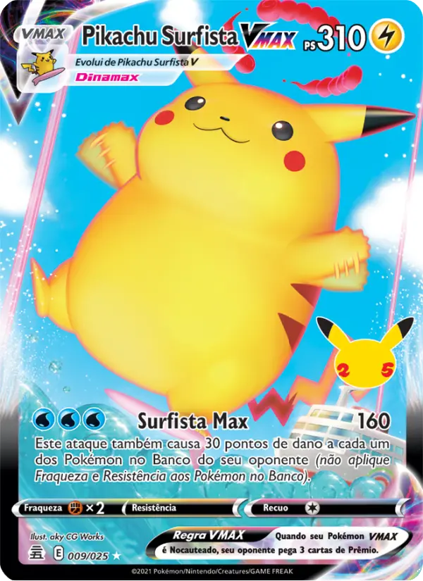 Pikachu Surfista VMAX – Pokémon TCG