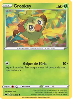 Grookey – Carta Pokémon TCG