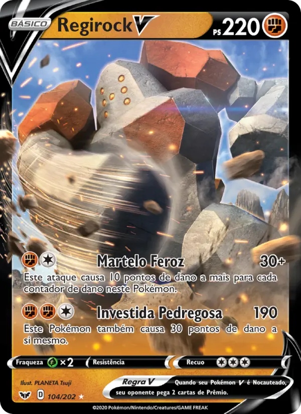 Regirock V – Pokémon TCG