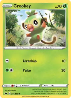Grookey – Carta Pokémon TCG