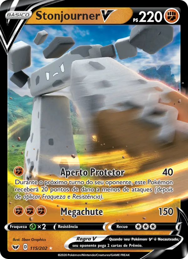 Stonjourner V – Pokémon TCG