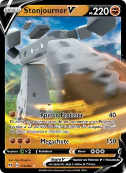 Stonjourner V – Carta Pokémon TCG