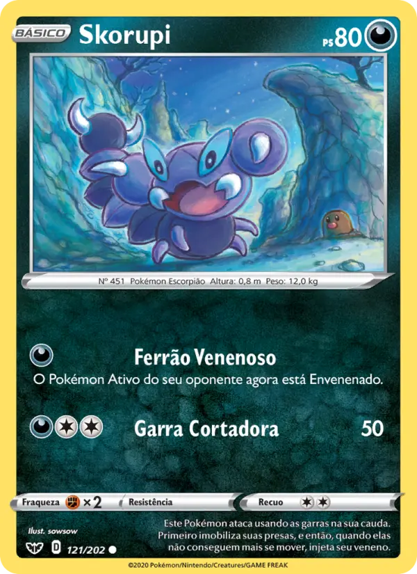 Skorupi – Pokémon TCG