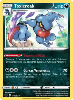Toxicroak – Carta Pokémon TCG