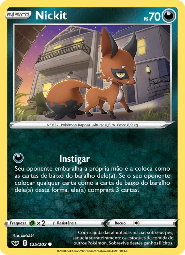 Nickit – Pokémon TCG