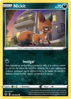 Nickit – Carta Pokémon TCG