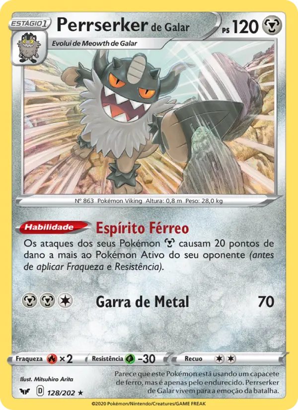 Perrserker de Galar – Pokémon TCG