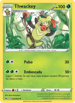 Thwackey – Carta Pokémon TCG
