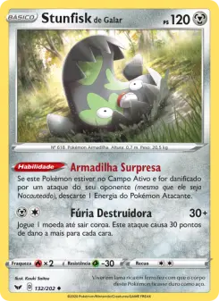 Stunfisk de Galar – Carta Pokémon TCG