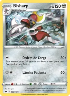 Bisharp – Carta Pokémon TCG