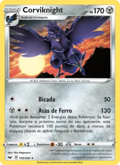 Corviknight – Carta Pokémon TCG