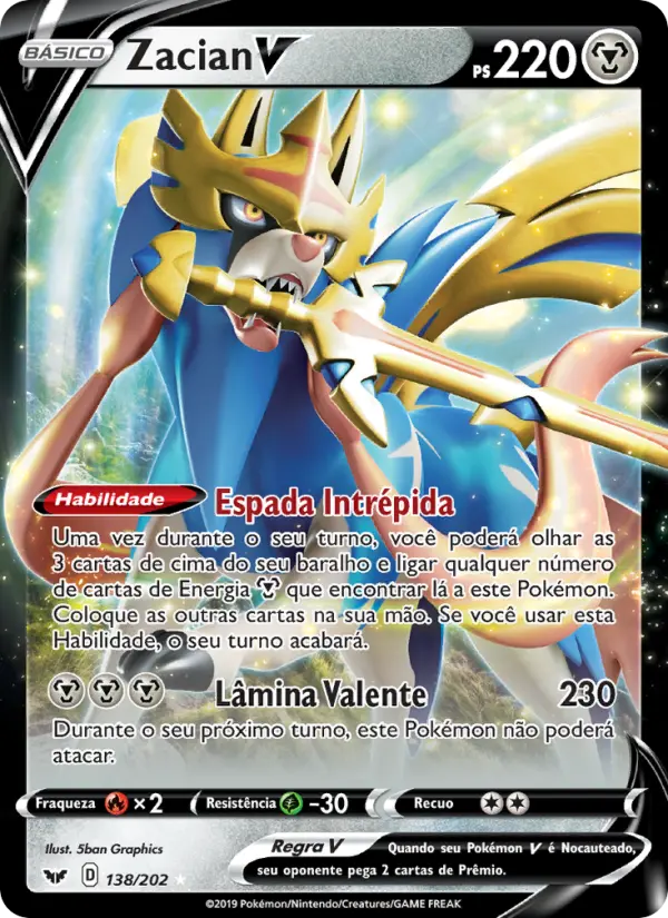 Zacian V – Pokémon TCG