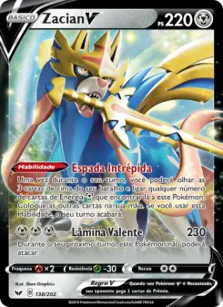Zacian V – Carta Pokémon TCG