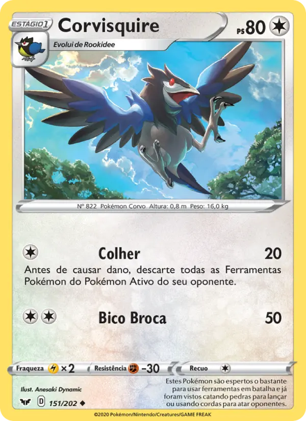 Corvisquire – Pokémon TCG