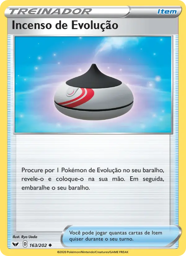Incenso de Evolução – Pokémon TCG